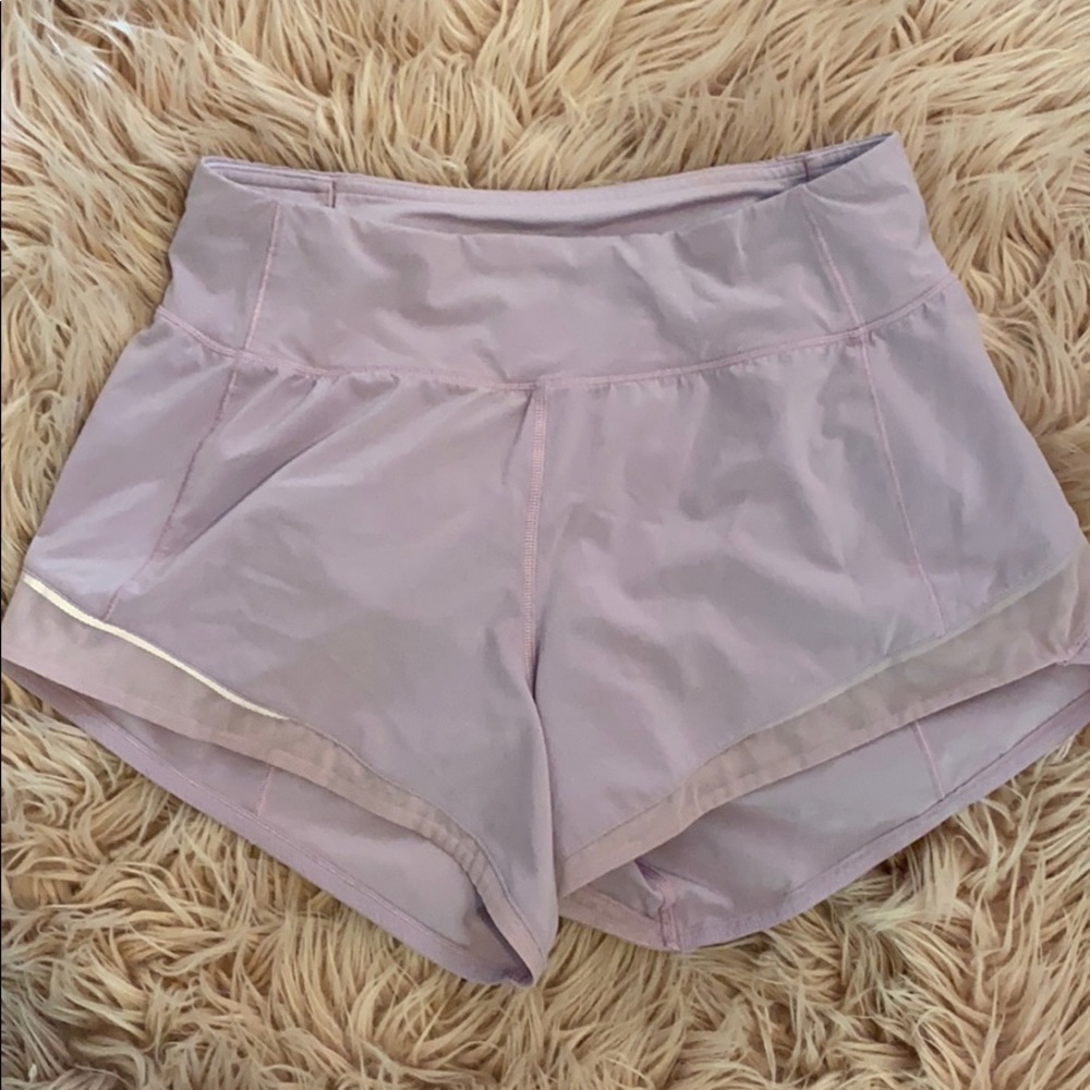 lululemon gait keeper shorts violet